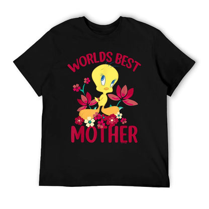 Looney Tunes Mother&#39;s Day Tweety Worlds Best Mom T-Shirt