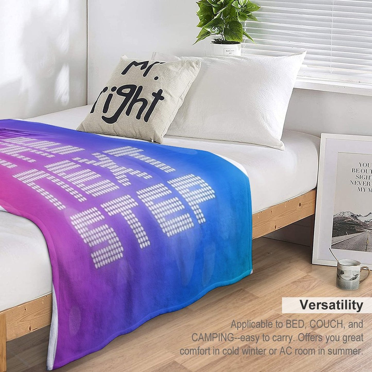 The Next Step Throw Blanket