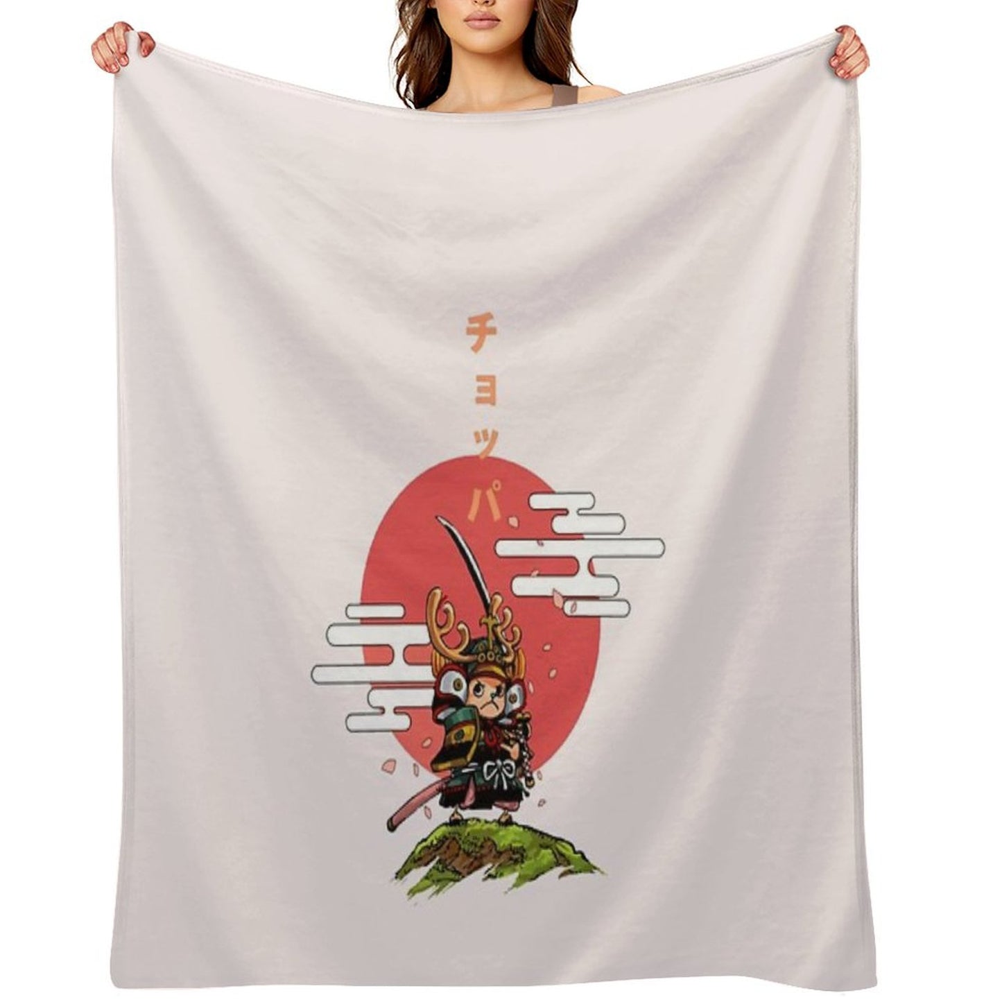 Tonyy Cho Pper Wan0 Warrior Throw Blanket
