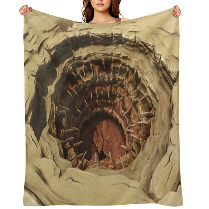 The Sarlacc Pit Throw Blanket