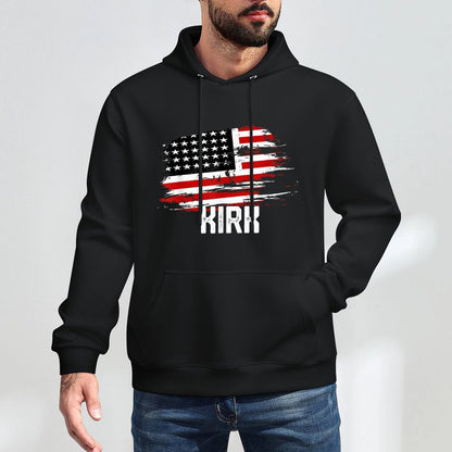 KIRK USA Personalized 4th of July KIRK Casual Wear Hoodie
