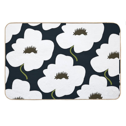 B&W Finnish Flower Bath Mat