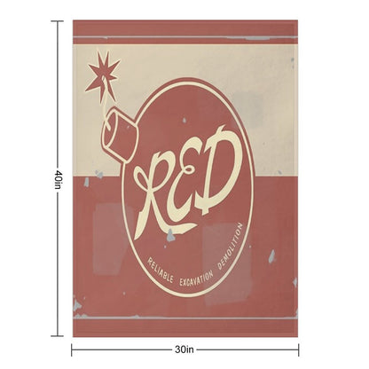 Team Fortress 2 - RED Throw Blanket