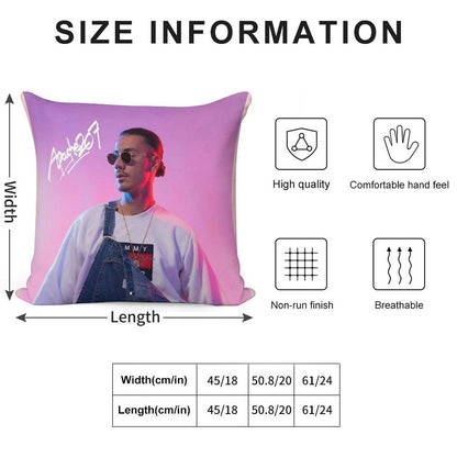 Apache Soft Skin-Friendly Throw Pillow