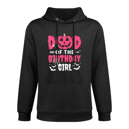 Dad Of The Birthday Girl Halloween Costume Spooky Party Fun Pilling-Resistant Hoodie
