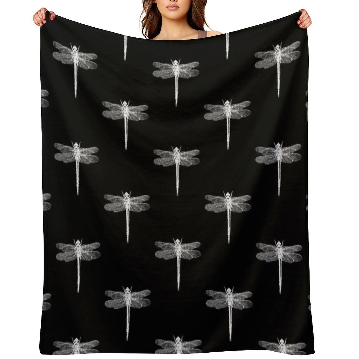 Dragonfly Throw Blanket