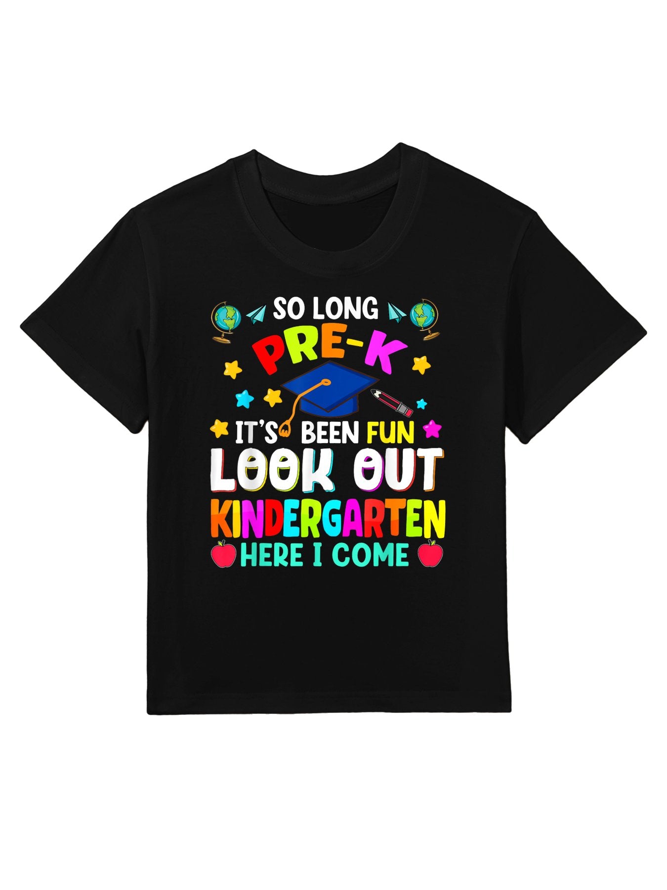 So Long PreK Graduation Graduate Teacher Kid Boy Girl Kids T-Shirt