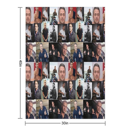 Taylor Kinney Or Kelly Severide Throw Blanket