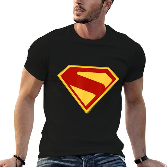 SUPERMAN (2025 Movie) S-Shield  Polyester Blend T-Shirt