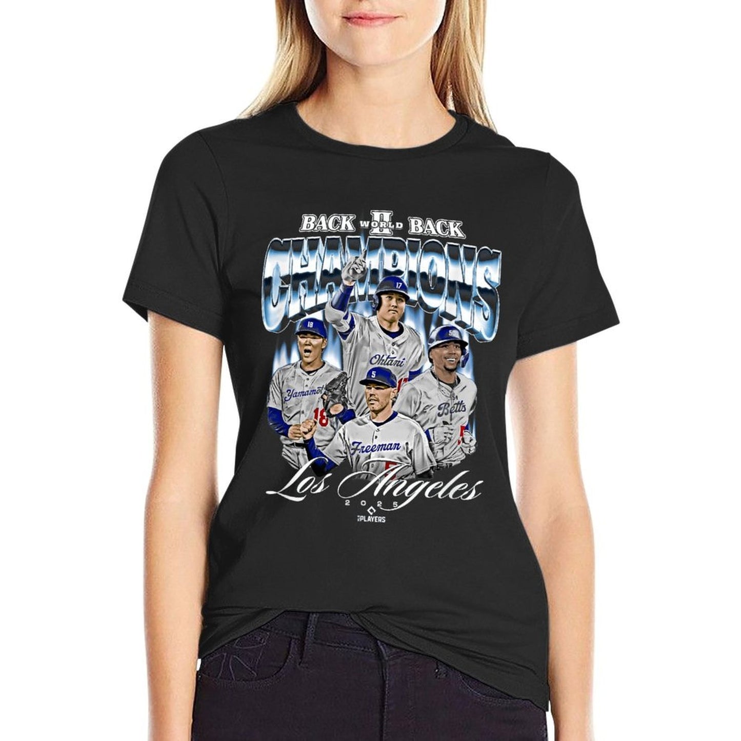2025 Back to Back World Champions  Los Angeles D LA Series  Classic T-Shirt