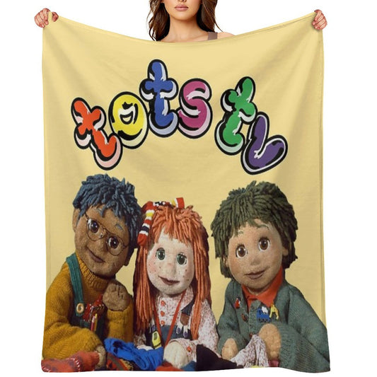 Tots TV Throw Blanket