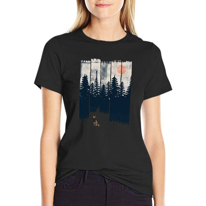 A Fox in The Wild...  Summer-ready Fabric T-Shirt