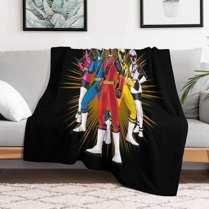 Ninja Ranger Throw Blanket
