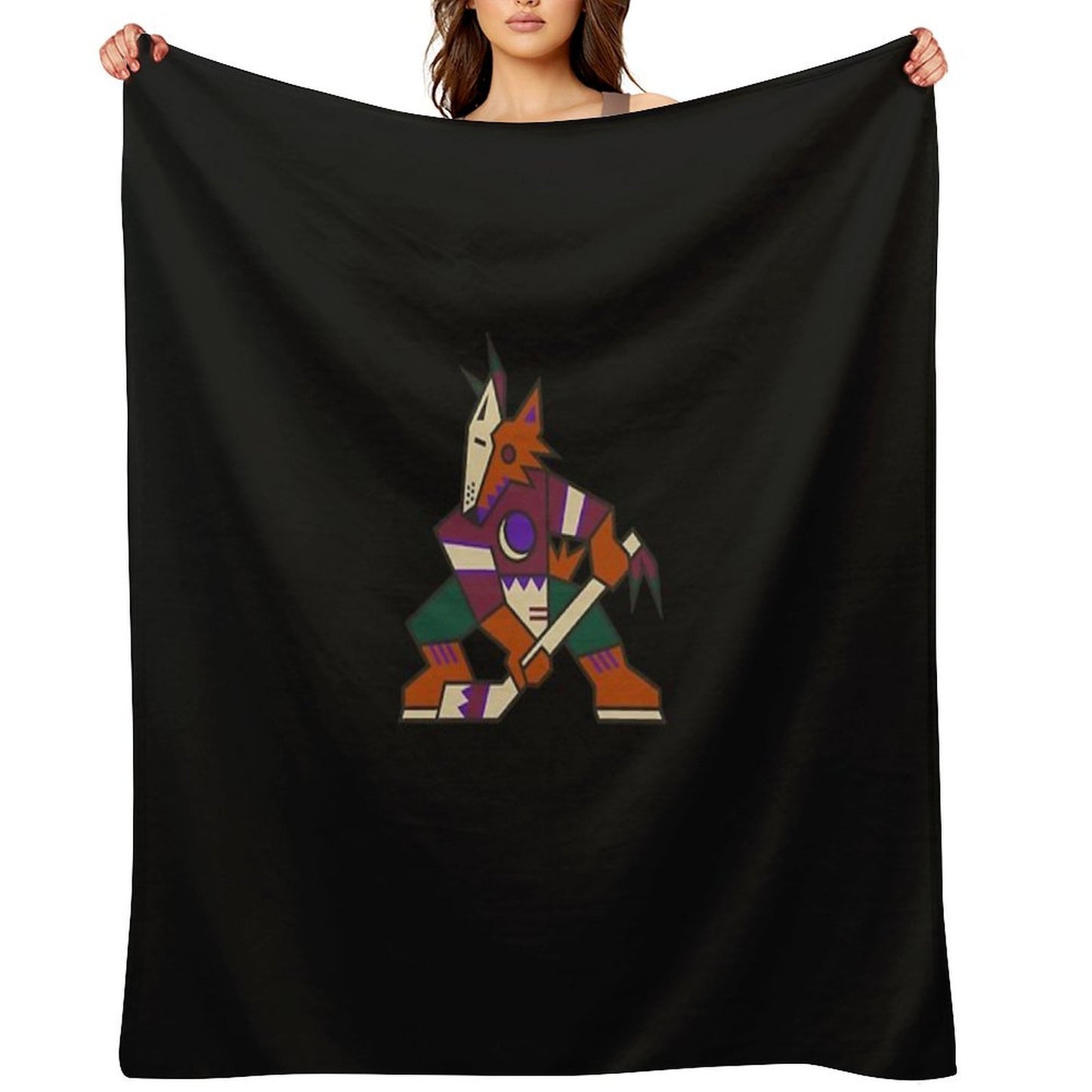 Coyotes-arizona Essential T-Shirt Throw Blanket