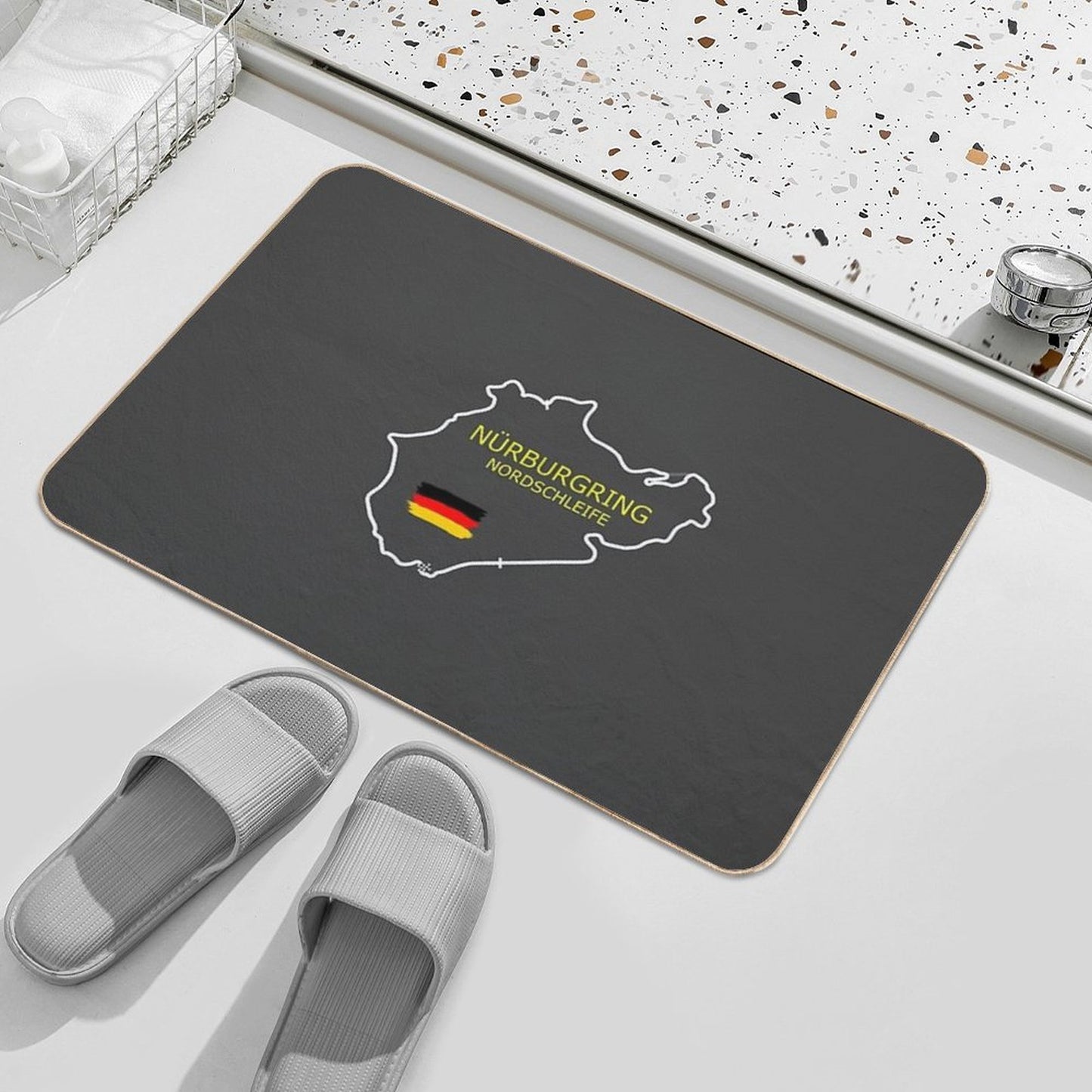 The Nurburgring Bath Mat