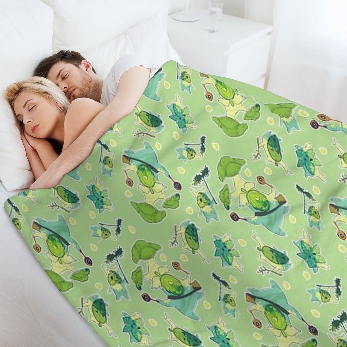 Korok Pattern Throw Blanket