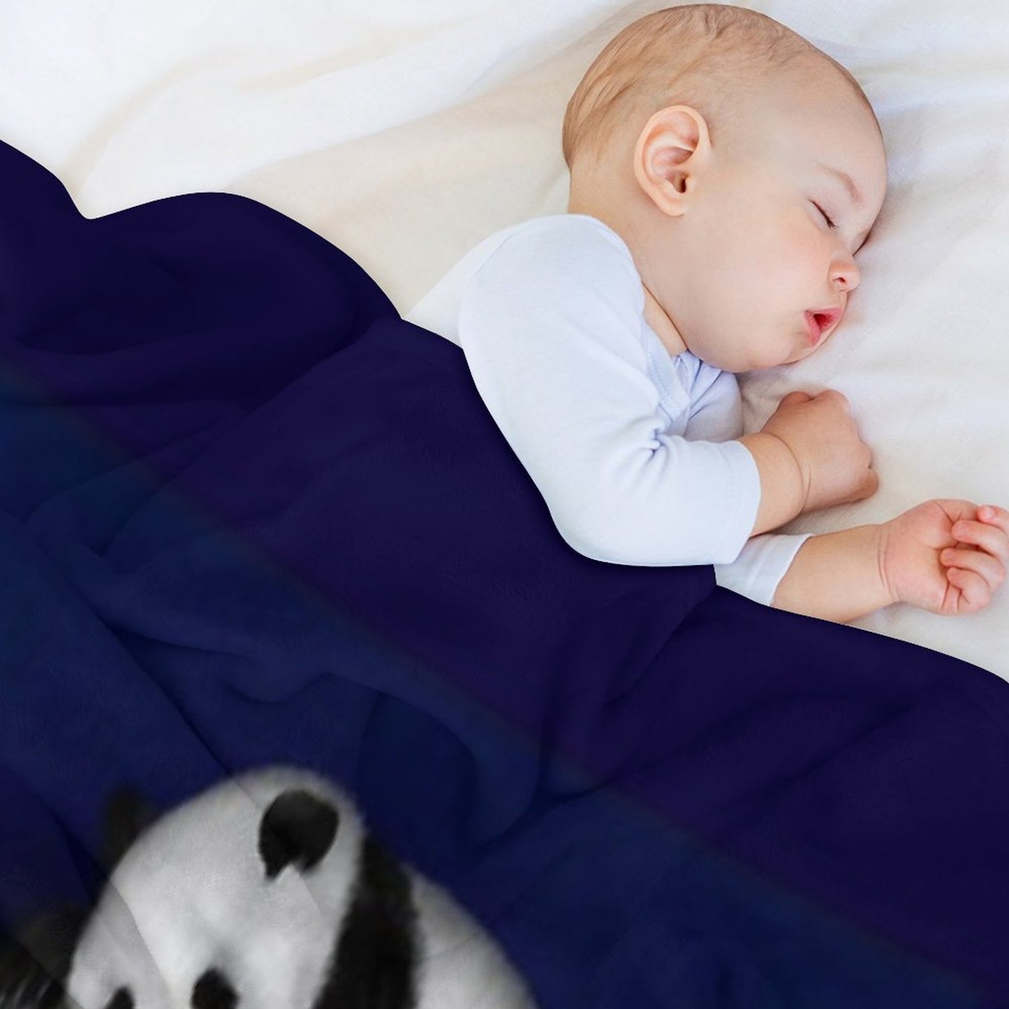 Sleeping on The Moon Throw Blanket