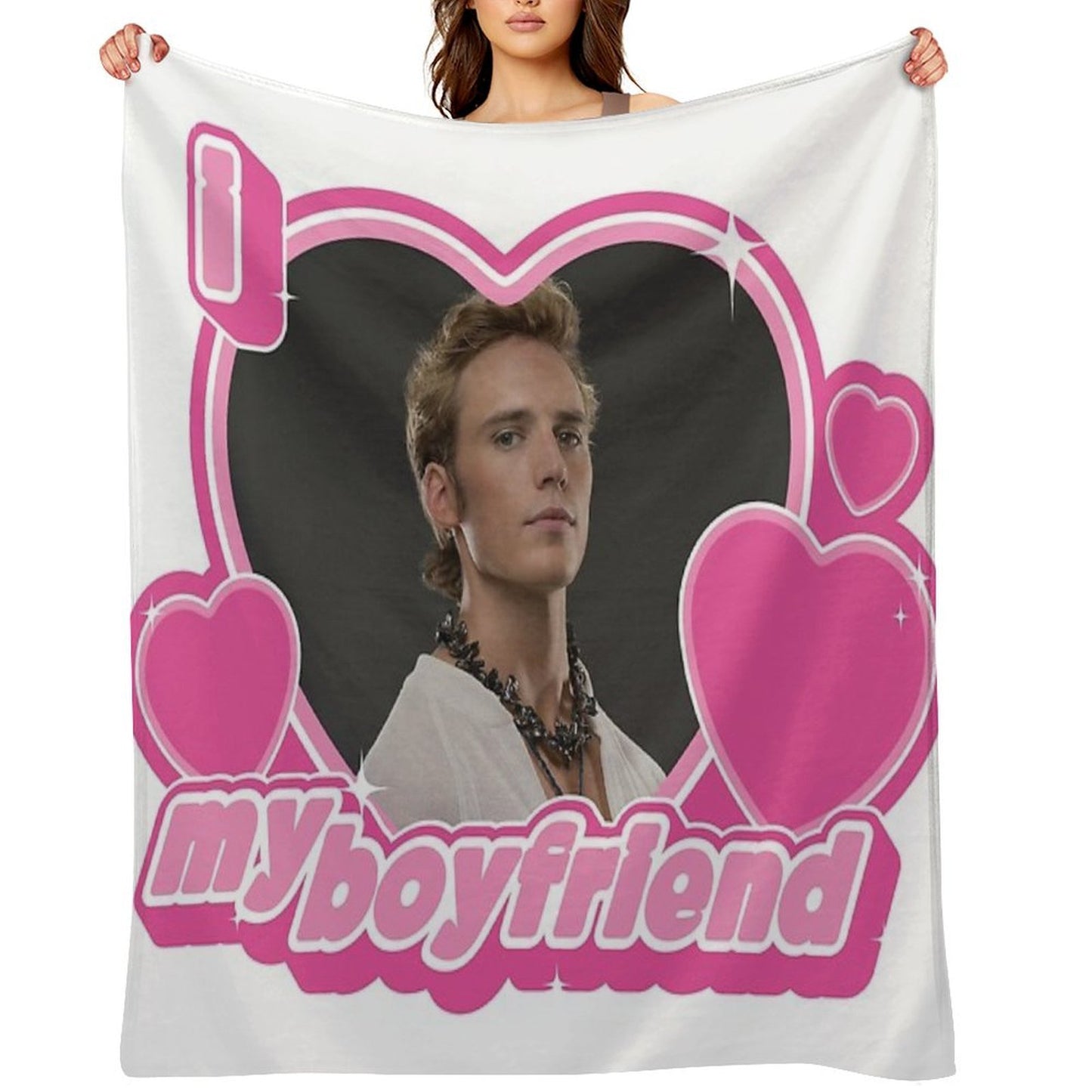 Finnick Boyfriend Throw Blanket