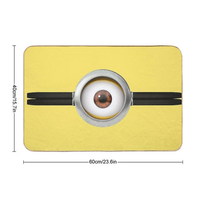 Minion Style Eye Bath Mat