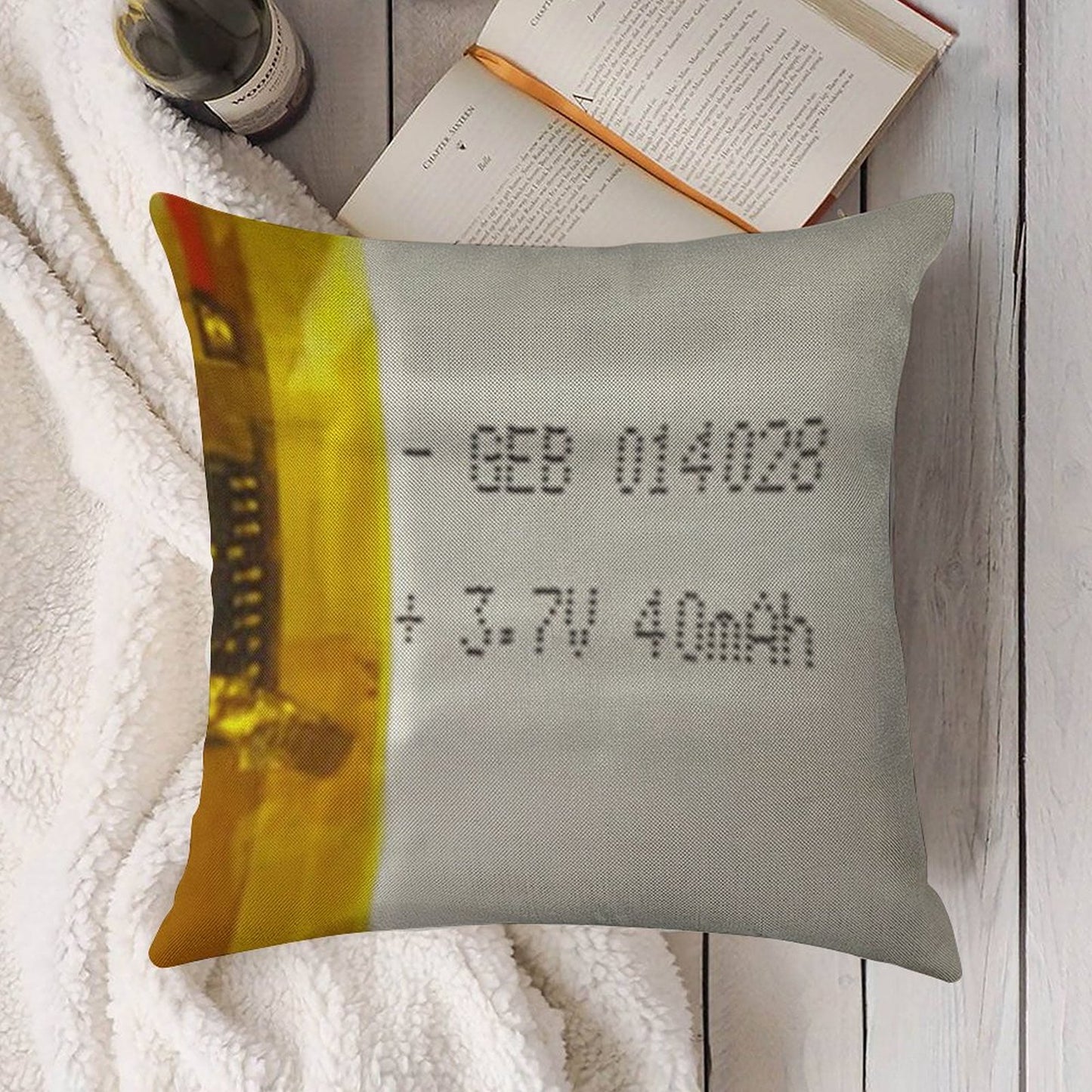 Forbidden Li-on Pillow Linen Throw Pillow Cover