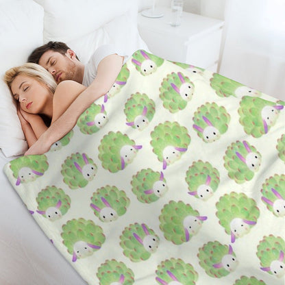 Sea Sheep Throw Blanket