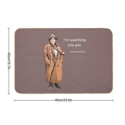 DCI Vera Stanhope I'm Watching You Pet. Bath Mat