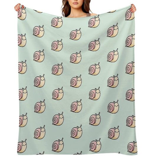 Snail Throw Blanket
