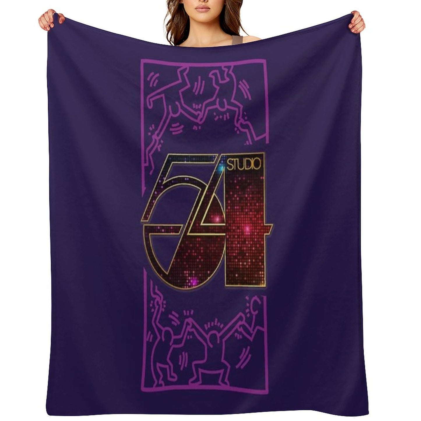 People Love to Dance (Studio 54 Edition) Throw Blanket