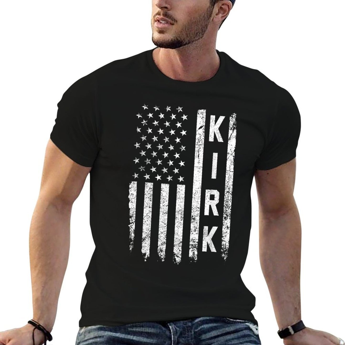 Retro Vintage Kirk US  Relaxed-fit T-Shirt