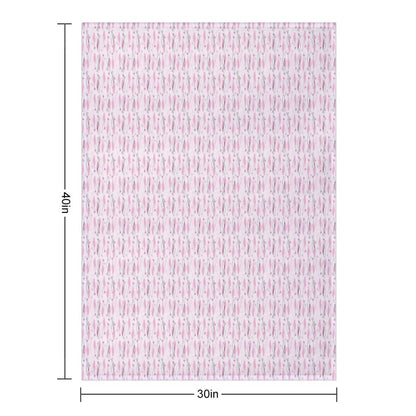 Atomic Kitties Throw Blanket