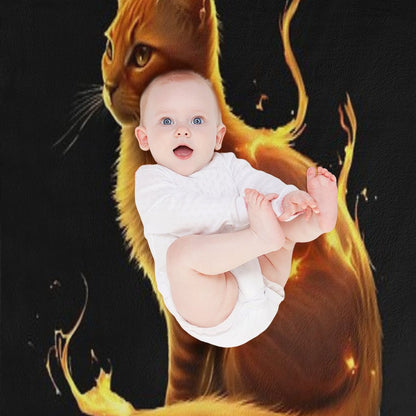 Warrior Cats - Firestar Throw Blanket