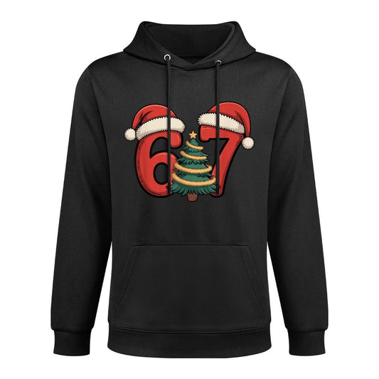 Funny Christmas 6 7 Meme Six Seven Meme Xmas Kidsns Layering Staple Hoodie