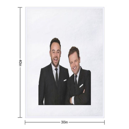 Ant And Dec Throw Blanket