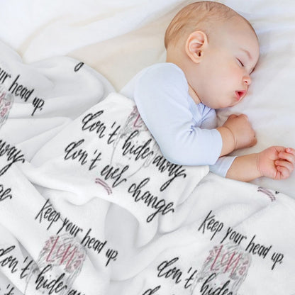 Perfect Now by LouisT - Digital Lettering Throw Blanket