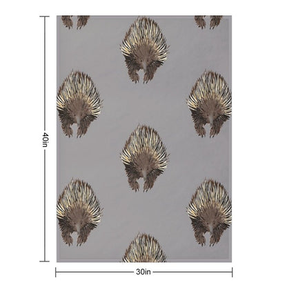 Echidna Throw Blanket