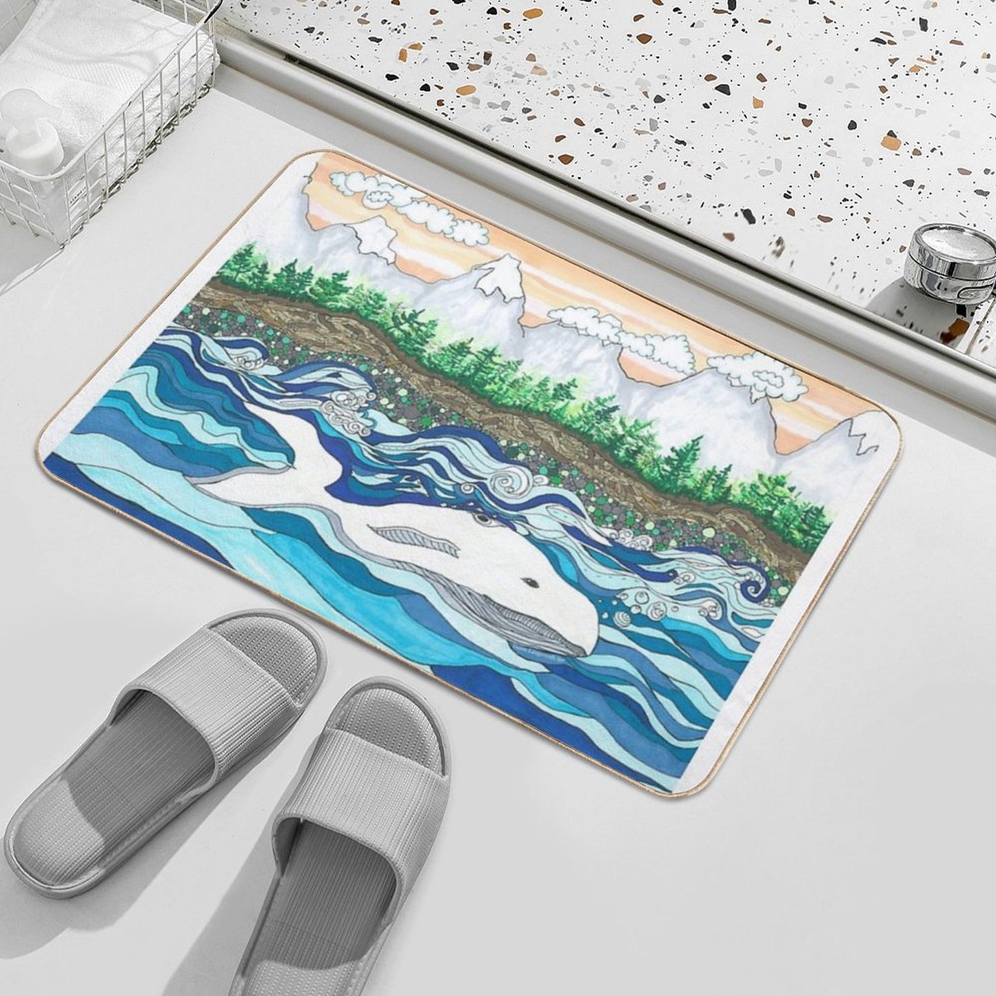 Dreaming of Vancouver Bath Mat