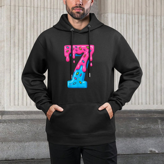 6 7 Couple Halloween Costume Ice Cream Drip Gen Alpha Slang Moisture-Wicking Hoodie