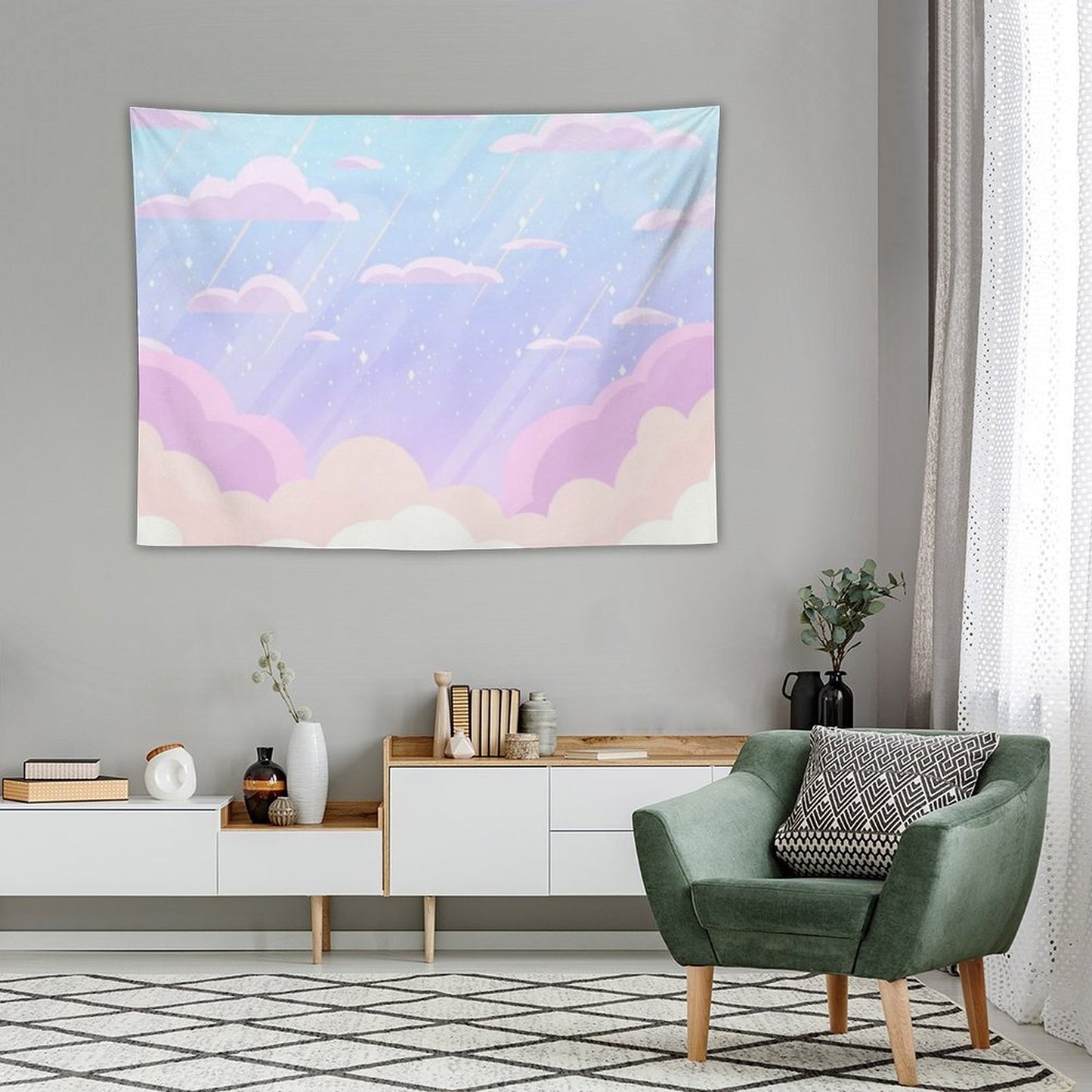 Pastel Heaven Tapestry