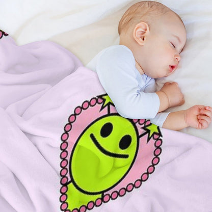 Dottie Green Alien Throw Blanket