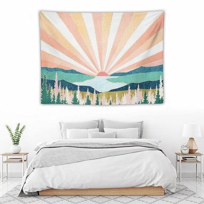 Summer Sunset Tapestry