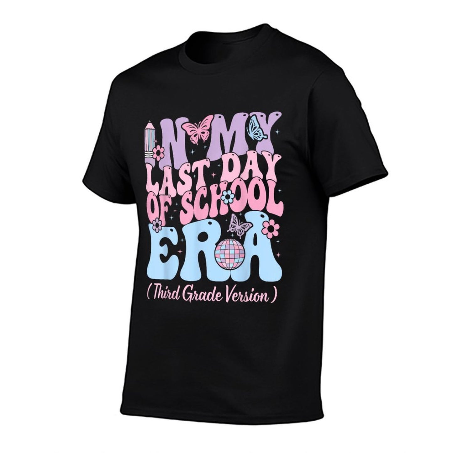 In My Last Day Of School Era Third 3rd Grade Teacher Kids T-Shirt