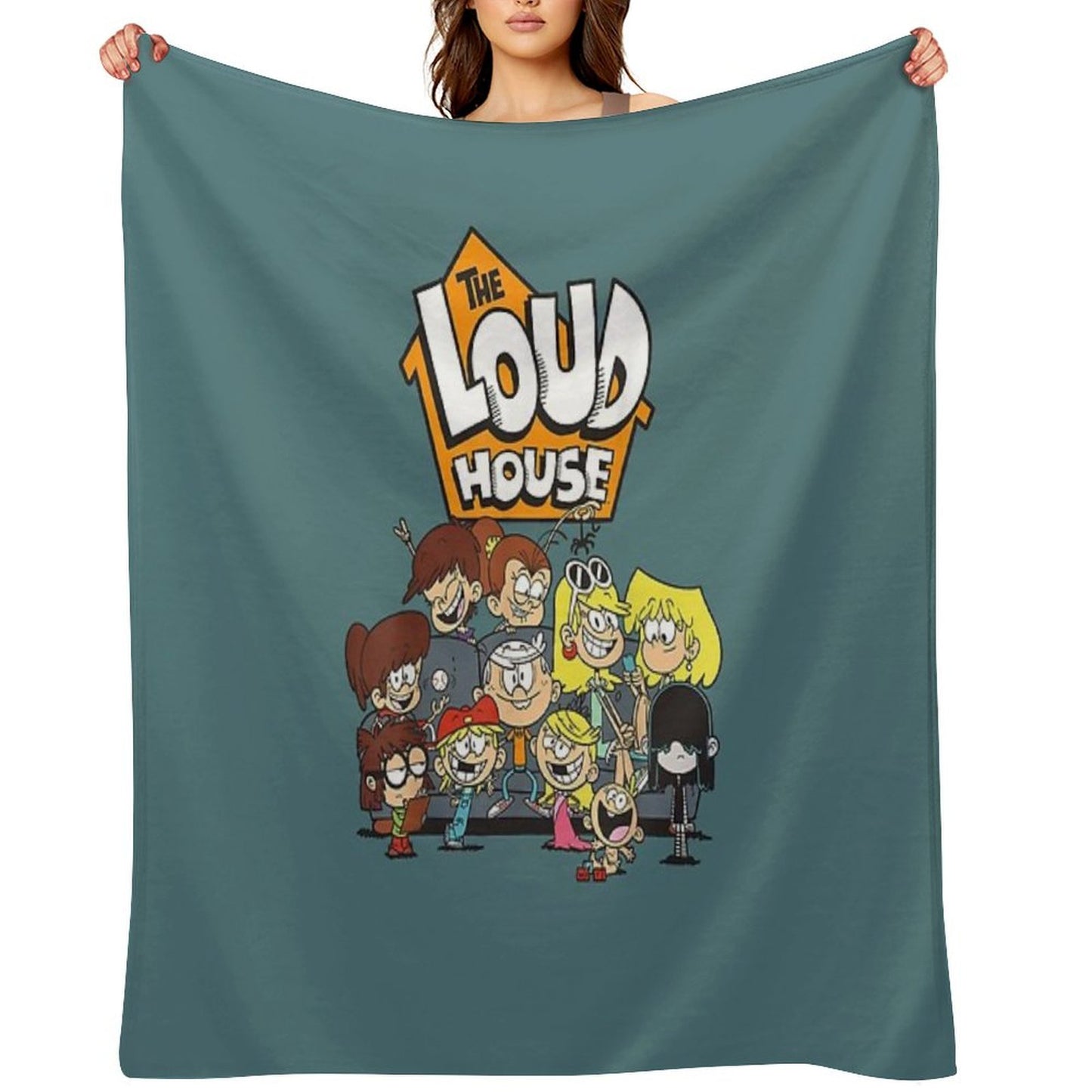 Nickelodeon The Loud House Character Throw Blanket