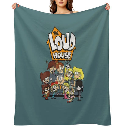 Nickelodeon The Loud House Character Throw Blanket
