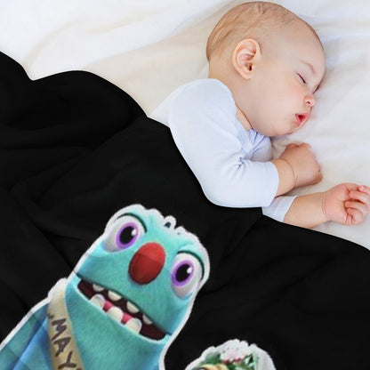 Bugsnax Fan Art Pack  Bugsnax Grumps And BugSnax Characters Bugsnax Mayor Filbo Throw Blanket