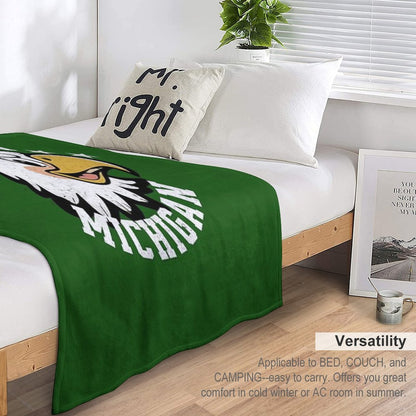 Eastern Michigan University, EMU Eagles Throw Blanket