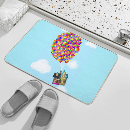 Up Balloons Bath Mat