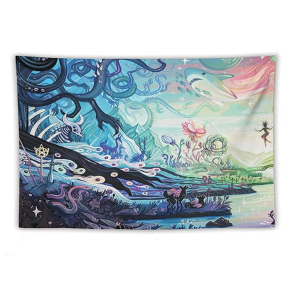 Vivid Dreaming (Left Version) Tapestry