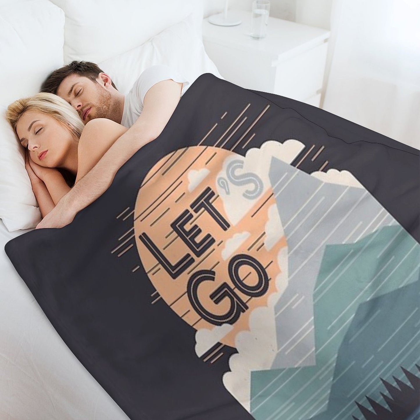 Let's Go Throw Blanket