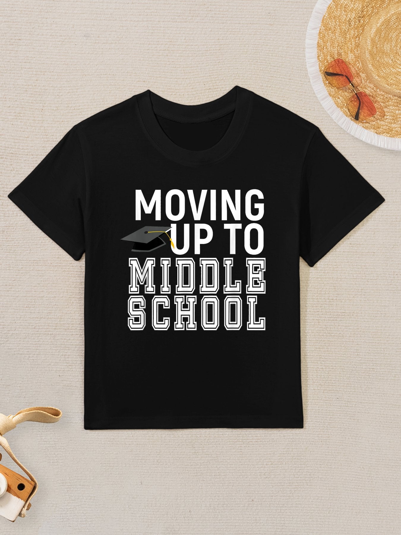 Moving Up To Middle School Elementary School Graduation Gift Kids T-Shirt