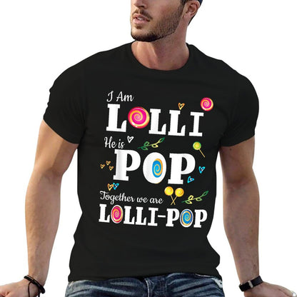 Funny Lolli Pop Lollipop Grandmother Grandfather Shirt Gift T-Shirt